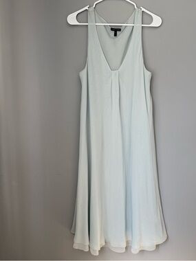 Eileen Fisher Blue Silk Dress